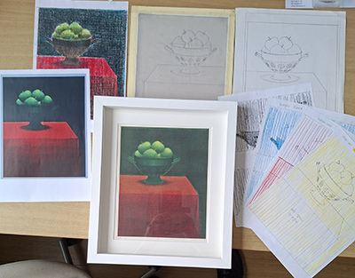 Appels in vergiet aangepast